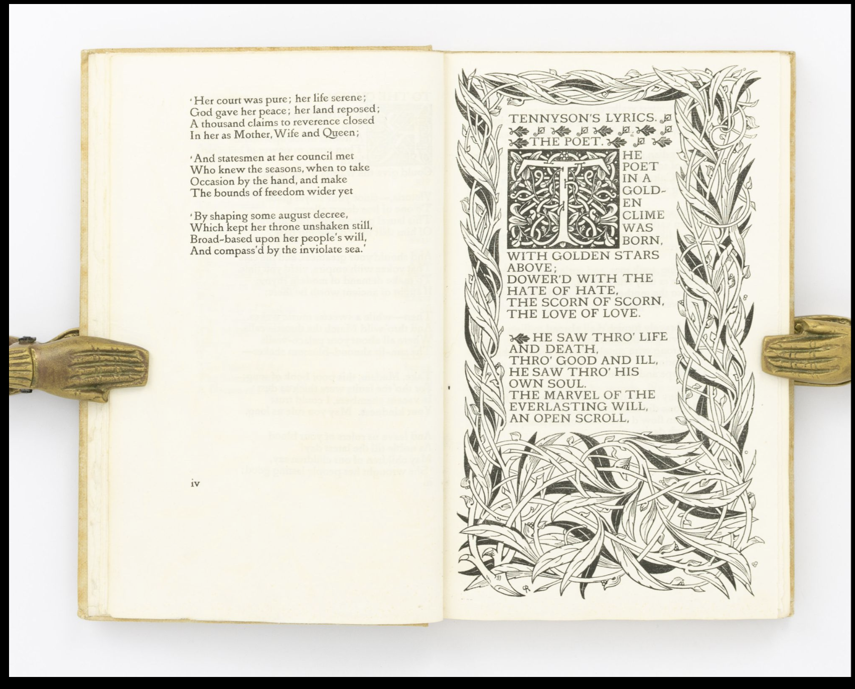 Poems of Alfred Lord Tennyson, Vale Press